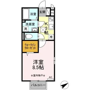 CASA DEL SOL【1階】の間取り