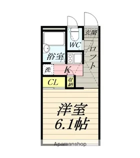 パレス泉Ⅲ【1階】の間取り