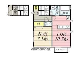 シェモア【2階】の間取り