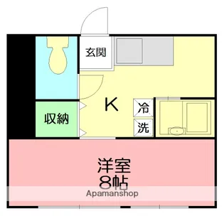 グリーンコーポ【2階】の間取り