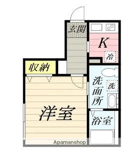 テラス・ソレイユ・ヤマト【2階】の間取り