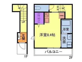 グランヒル湘南台【2階】の間取り