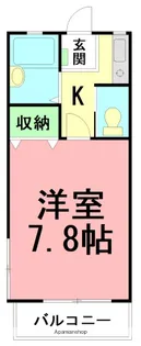 ピュアコートSANADA【2階】の間取り