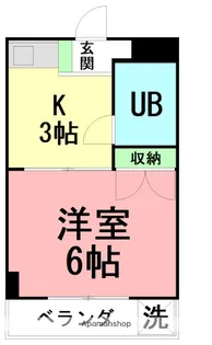 シトロンデ桜台【3階】の間取り
