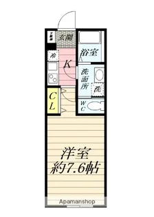 ブランシェつきみ野【1階】の間取り