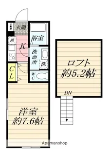 ブランシェつきみ野【2階】の間取り