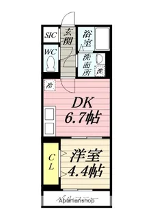 YOUTH VILLAGE北矢名【3階】の間取り