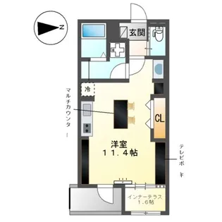 FOREST ODAWARA(フォレスト オダワラ)【3階】の間取り