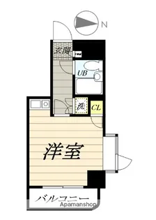 サンプラザ南林間【4階】の間取り