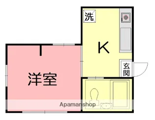 ホワイトコート【1階】の間取り