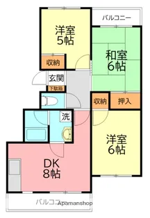 グリーンマンション・テラ【3階】の間取り