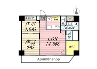 GRANDREVE茅ヶ崎幸町【5階】の間取り