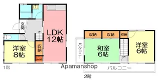 ひなたとそよ風のマーレ【1階】の間取り