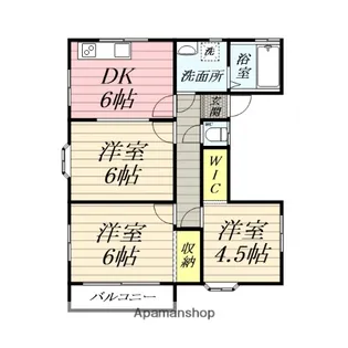 鈴木ビル【3階】の間取り