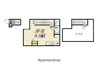 AKATSUKI ARC TERRACE【2階】の間取り