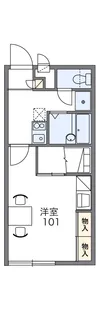 レオパレスジョイアスⅠ【2階】の間取り