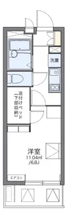 レオパレスヒルトップ 壱番館【2階】の間取り