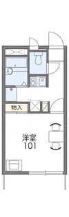 レオパレスとも【1階】の間取り
