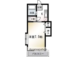 スカイ・フォレスト【1階】の間取り