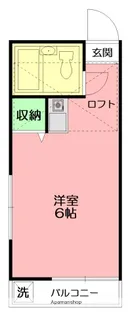 シーサイドコーポ【2階】の間取り