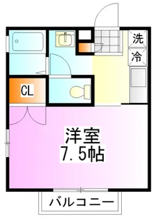 セルディア【1階】の間取り