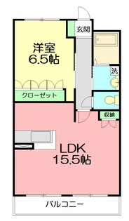 スカイヒルズ【4階】の間取り