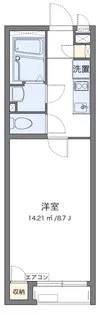 クレイノ希望【1階】の間取り