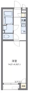 クレイノ希望【1階】の間取り