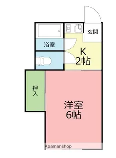 コーポラスサカグチ【2階】の間取り