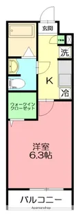 ファイブスター東海 C棟【2階】の間取り