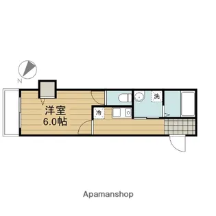 ソフィアエヌ湘南平塚【1階】の間取り