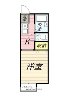 コーポPB7【2階】の間取り