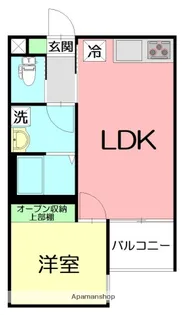 オフショアウィンド鵠沼松が岡【2階】の間取り