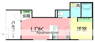 シファント東海岸【1階】の間取り
