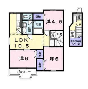 シェーネスハウゼ【2階】の間取り