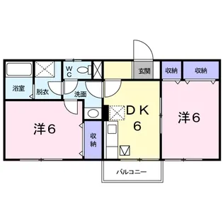 ハーヴェスト’03【1階】の間取り