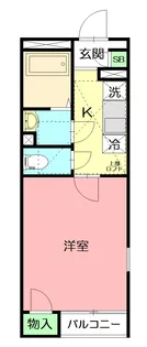 レオネクストヴィフⅡ【1階】の間取り