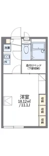 レオパレス一心【2階】の間取り