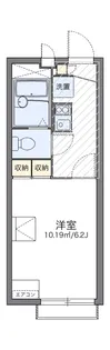 レオパレスカメリアⅢ【211号室】の間取り