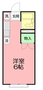 エリーテ茅ヶ崎【203号室】の間取り