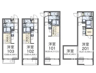 1Rの間取り画像
