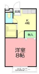 サンラインN【2階】の間取り