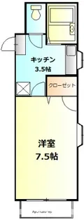 B’CASA秦野RE−BORN【2階】の間取り