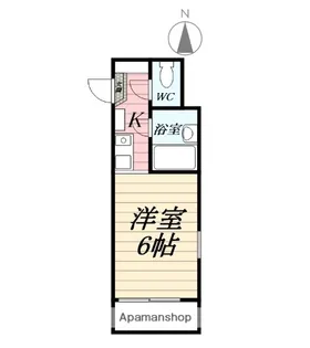 マリンコート浜須賀【1階】の間取り