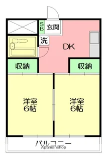 ル・ラゴン【2階】の間取り