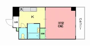 キャスターアベニューⅠ【2階】の間取り