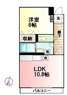 スカイスクエア【3階】の間取り
