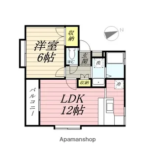 秦野ガーデンヒルズ【2階】の間取り