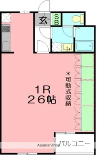 シーベルズ【1階】の間取り