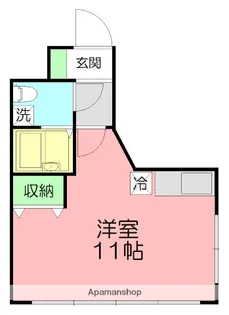 フレンズ【3階】の間取り